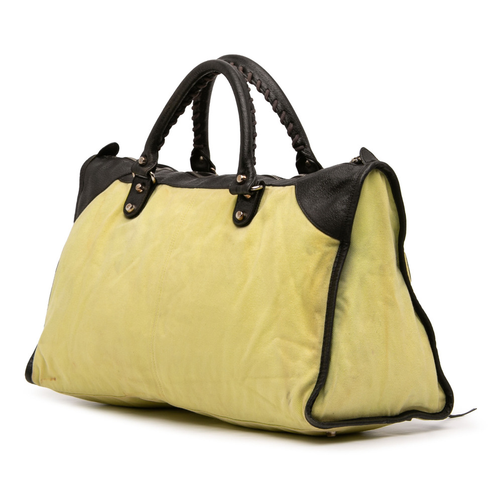 Pre-Loved Balenciaga Canvas Motocross Classic Work Handbag - Picture 2 of 7